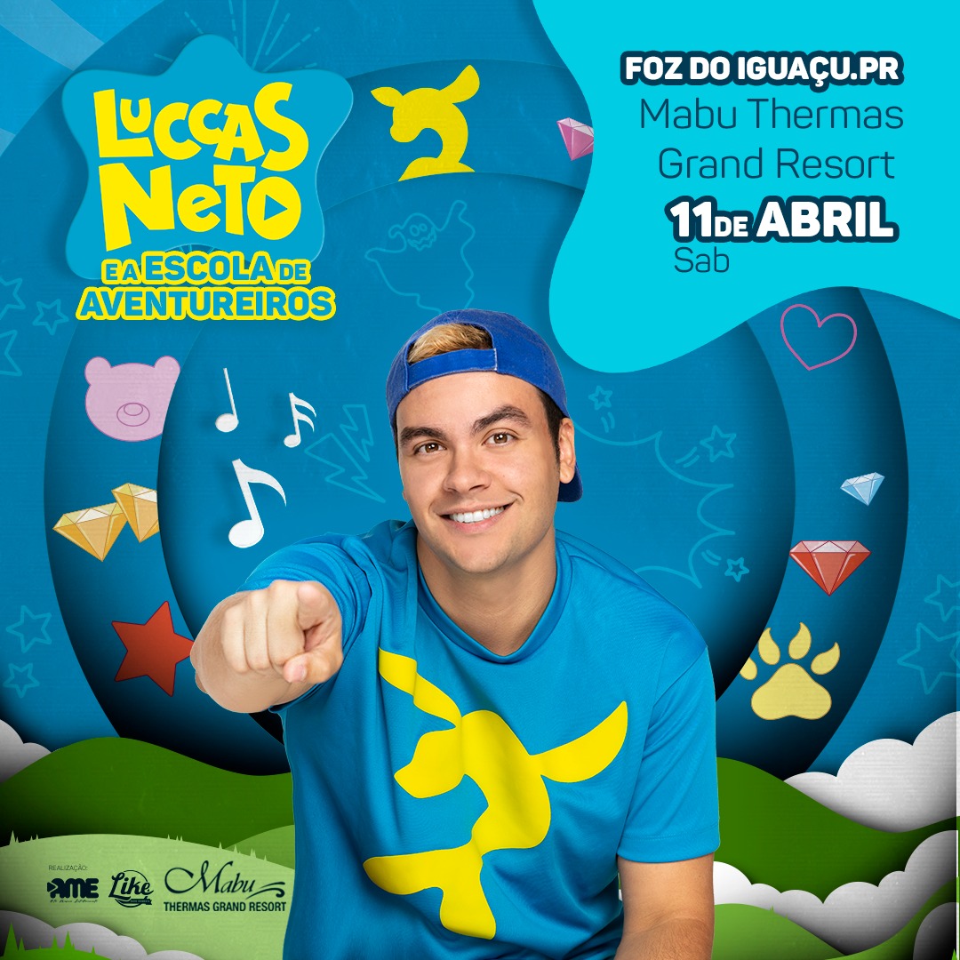Luccas Neto e a Escola de Aventureiros - Portal Iguaçu