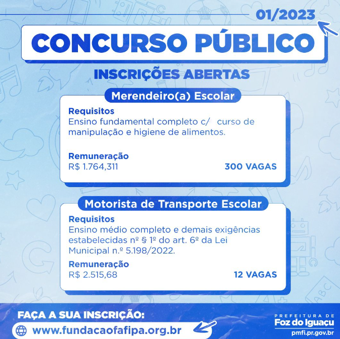 A Prefeitura Municipal e o - Prefeitura de Foz do Iguaçu