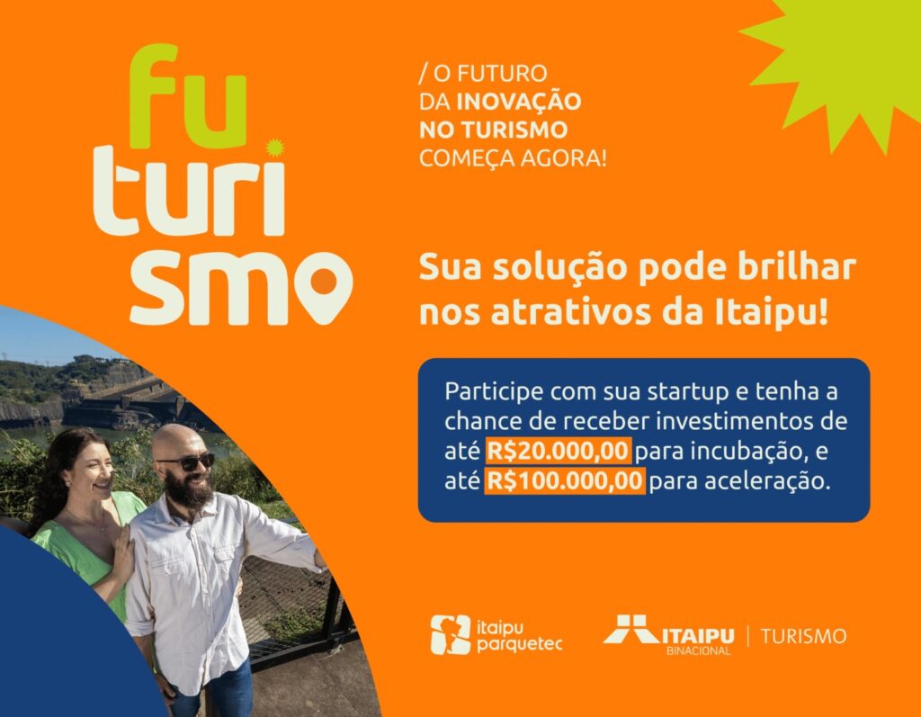 Futurismo: novo edital une inovação, turismo e sustentabilidade
