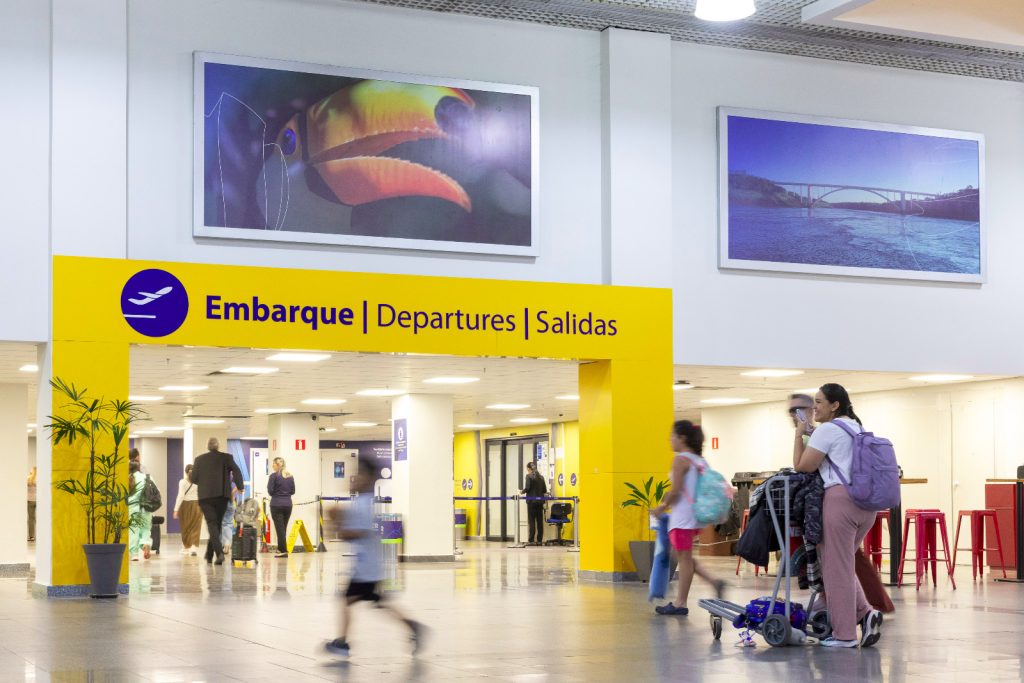Movimentação de passageiros no Aeroporto de Foz cresce 16% em outubro