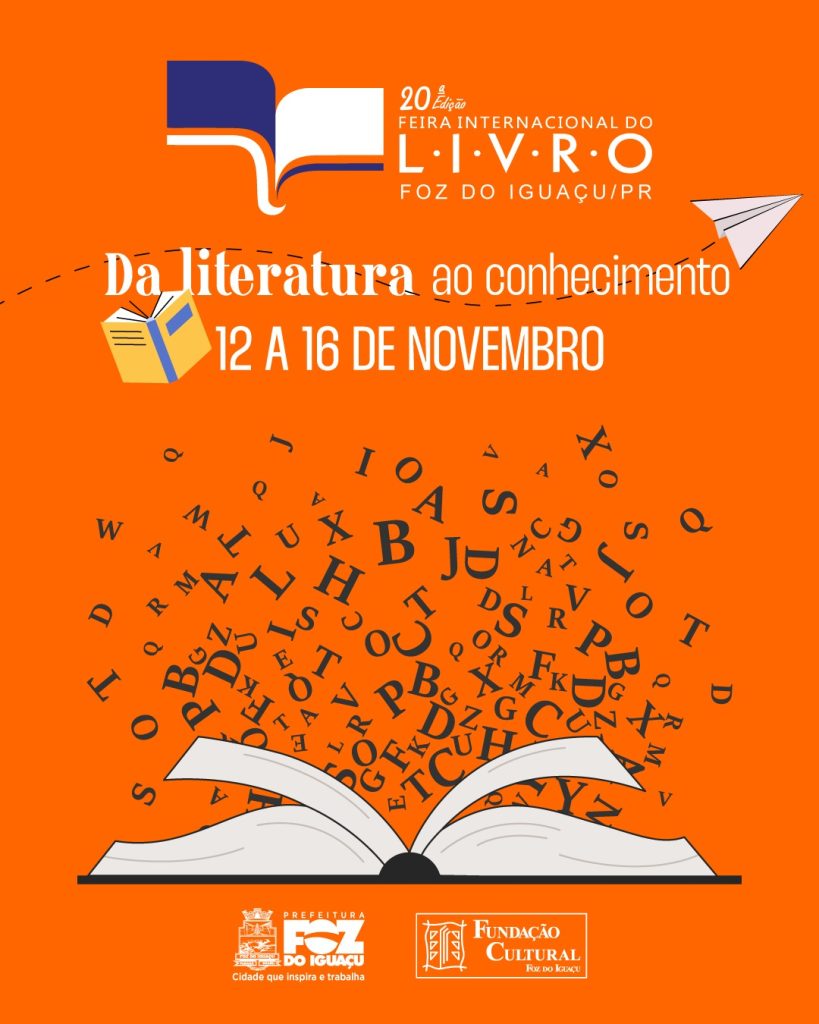 Foz do Iguaçu lança programação da 20ª Feira Internacional do Livro com homenagens a Santos Dumont e Dalton Trevisan