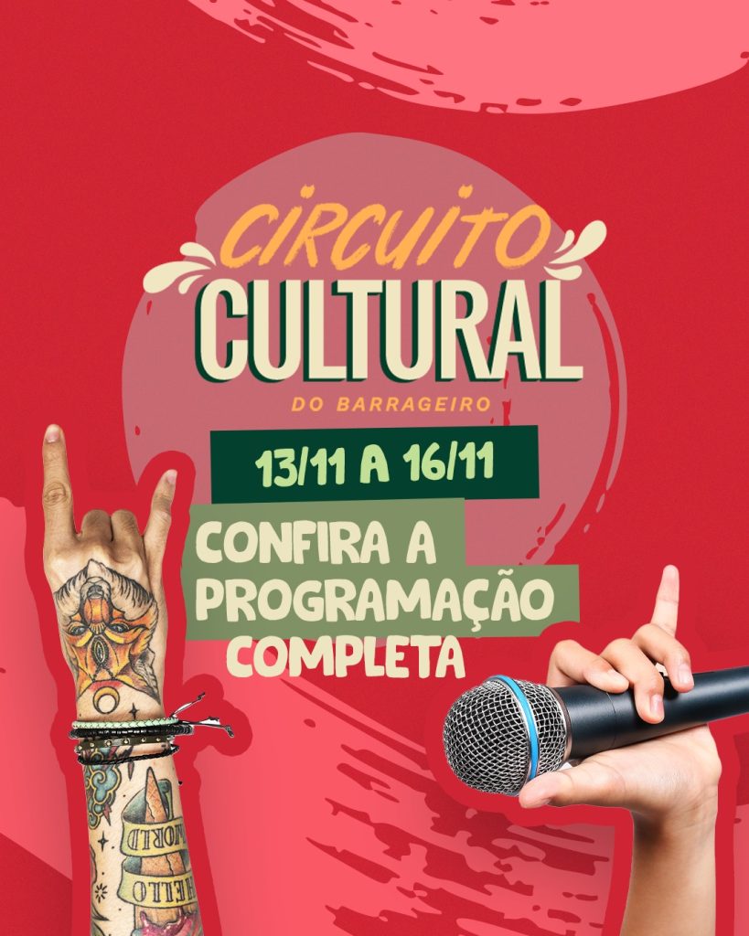 Circuito Cultural anima o Mercado Público Barrageiro com música e boa energia
