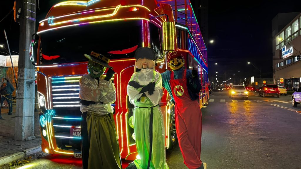 Carreta da Alegria chega a Foz do Iguaçu para temporada especial de Natal