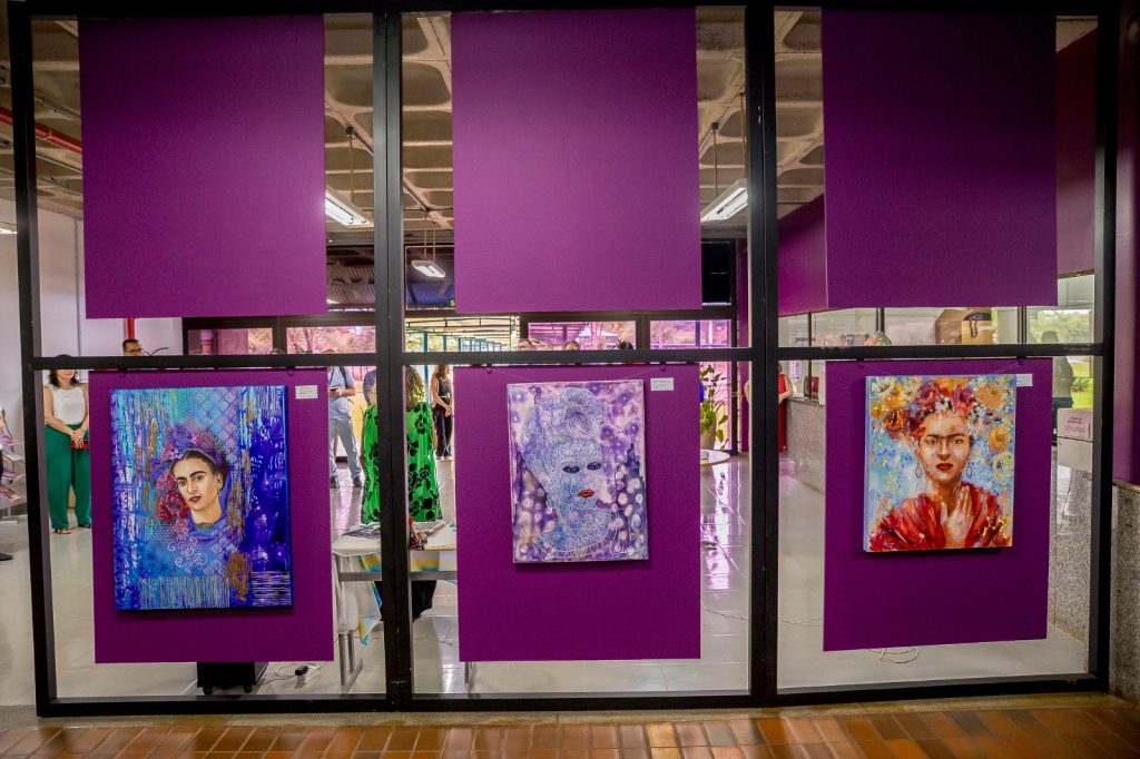 Exposição inspirada em Frida Kahlo integra programação do Março Mulheres na UNILA
