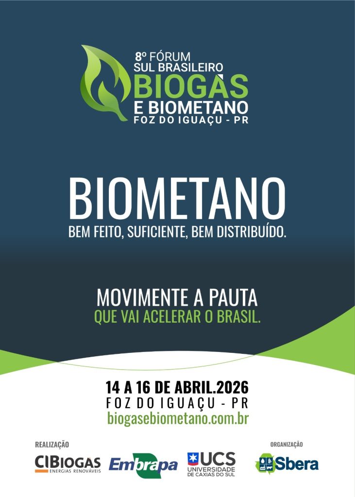 Foz do Iguaçu Sedia 8º Fórum Sul Brasileiro de Biogás e Biometano em Abril
