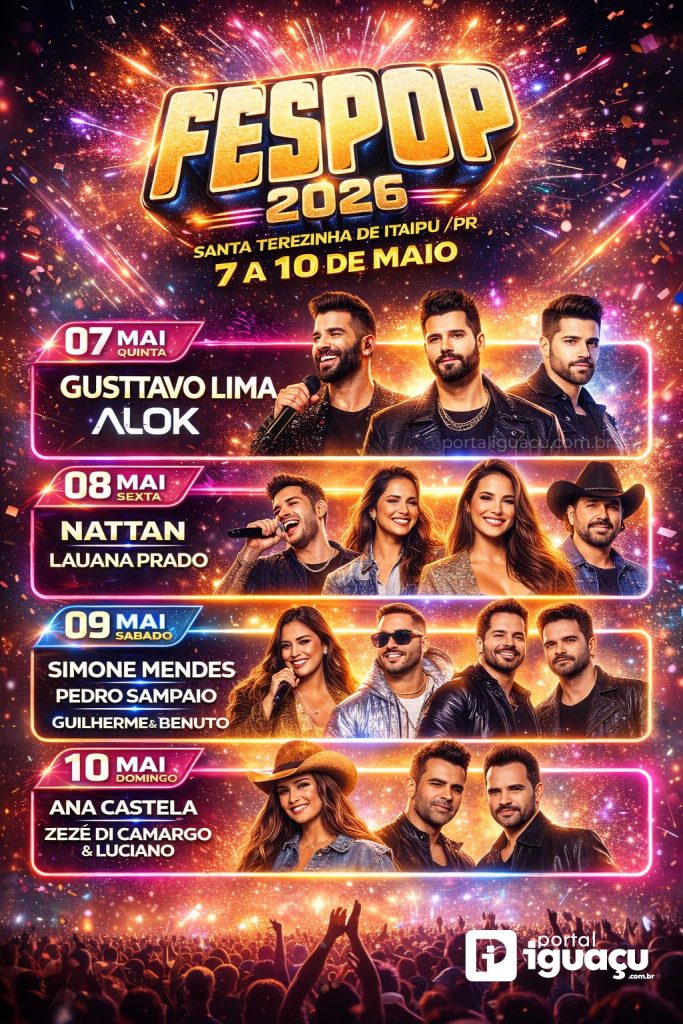 FESPOP 2026: Confira a Programação Completa e Atrações do Festival