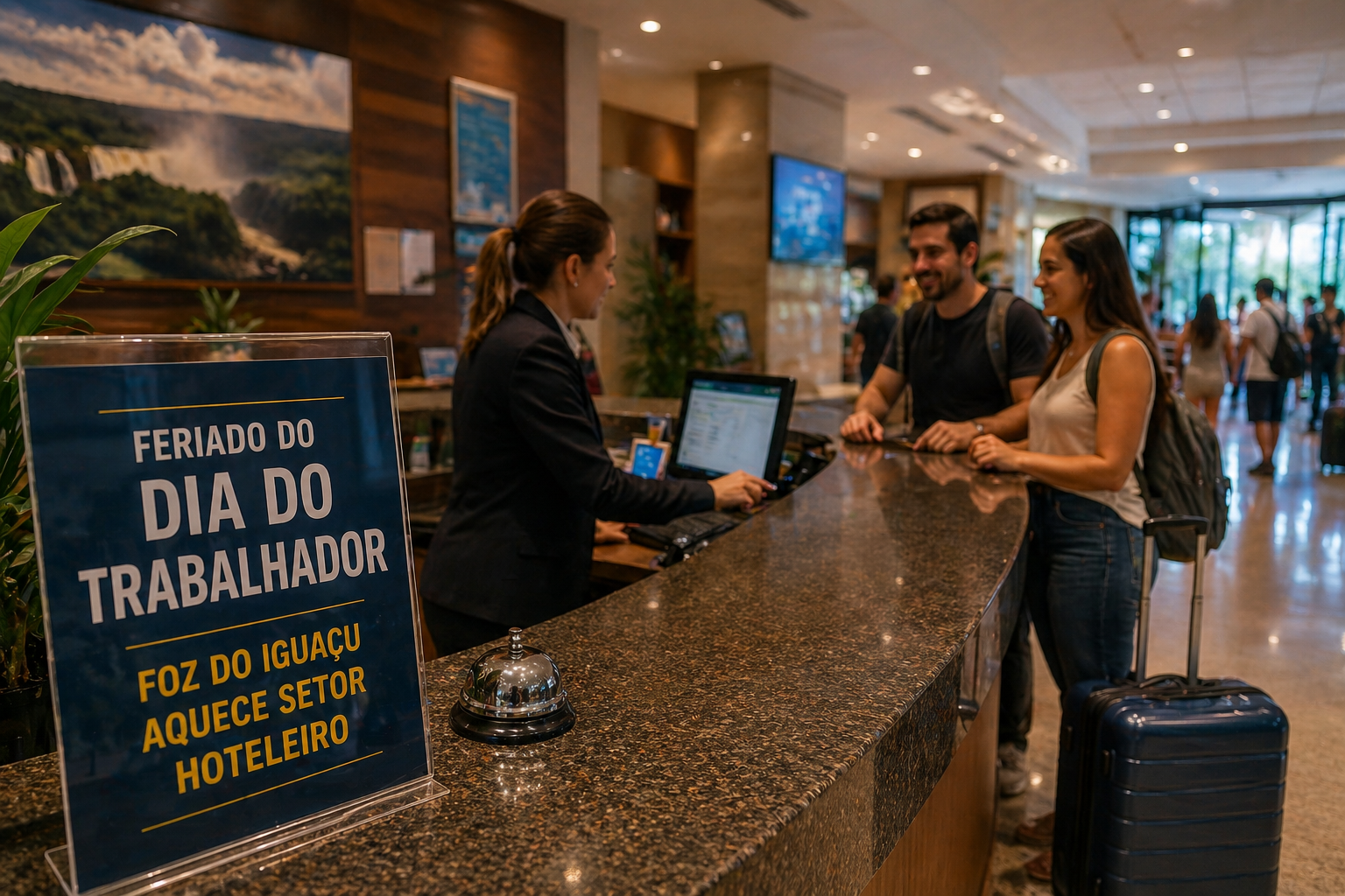 Feriado do Dia do Trabalhador Aquece Setor Hoteleiro em Foz do Iguaçu