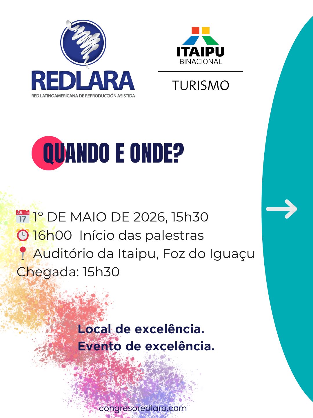 Foz do Iguaçu sedia 18º REDLARA: Referência em Reprodução Assistida na América Latina