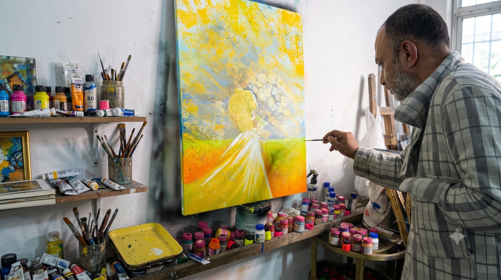 Orlando Rodrigues apresenta exposição O Sagrado Feminino Masculino em Cascavel
