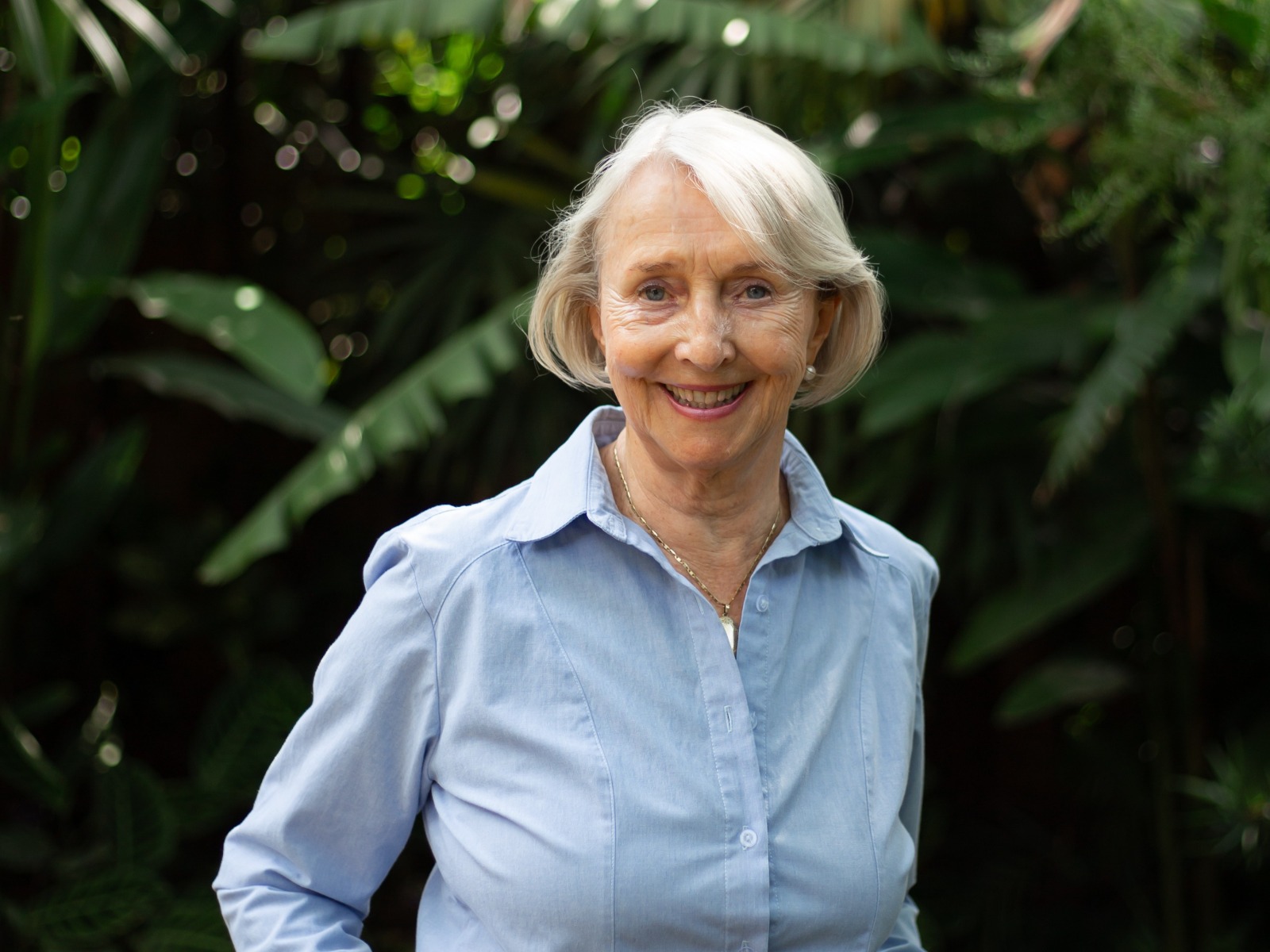 Anna Croukamp celebra 80 anos ao lado da família Parque das Aves