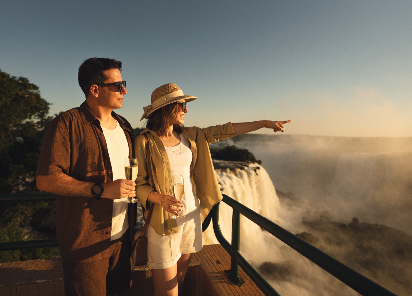 Cataratas do Iguaçu serão palco de espetáculo do Love Iguassu ao pôr do sol