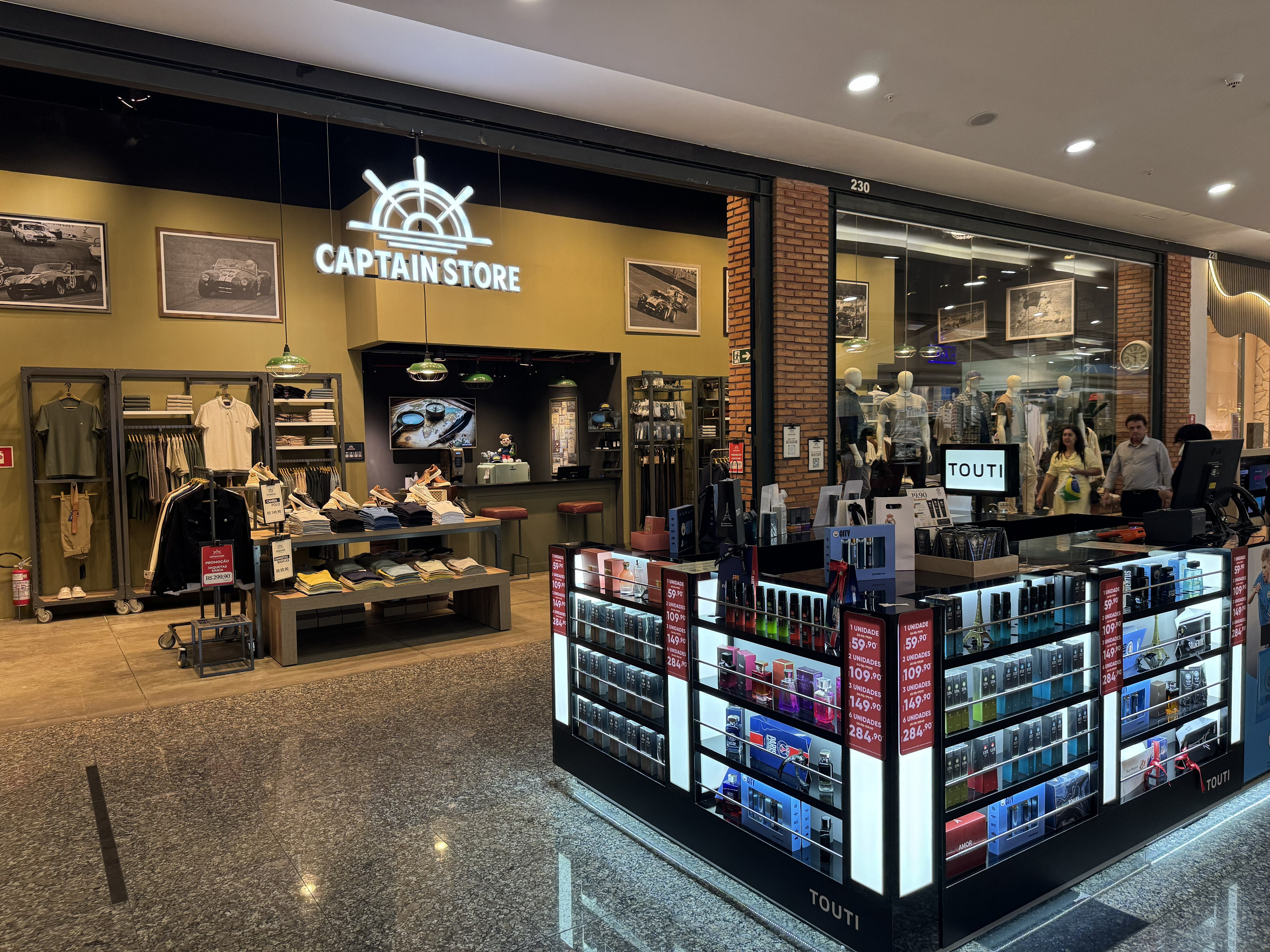 roupas masculinas em Foz do Iguaçu.