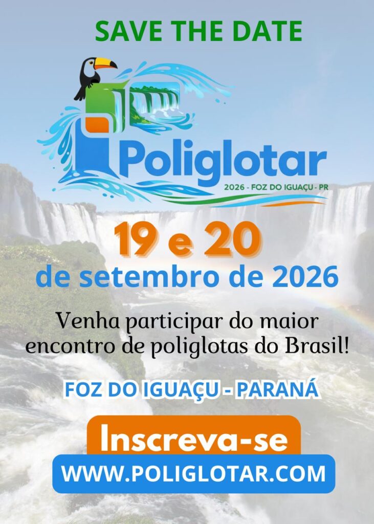 Livro sobre o movimento poliglota no Brasil e no Sul Global será lançado em Foz do Iguaçu