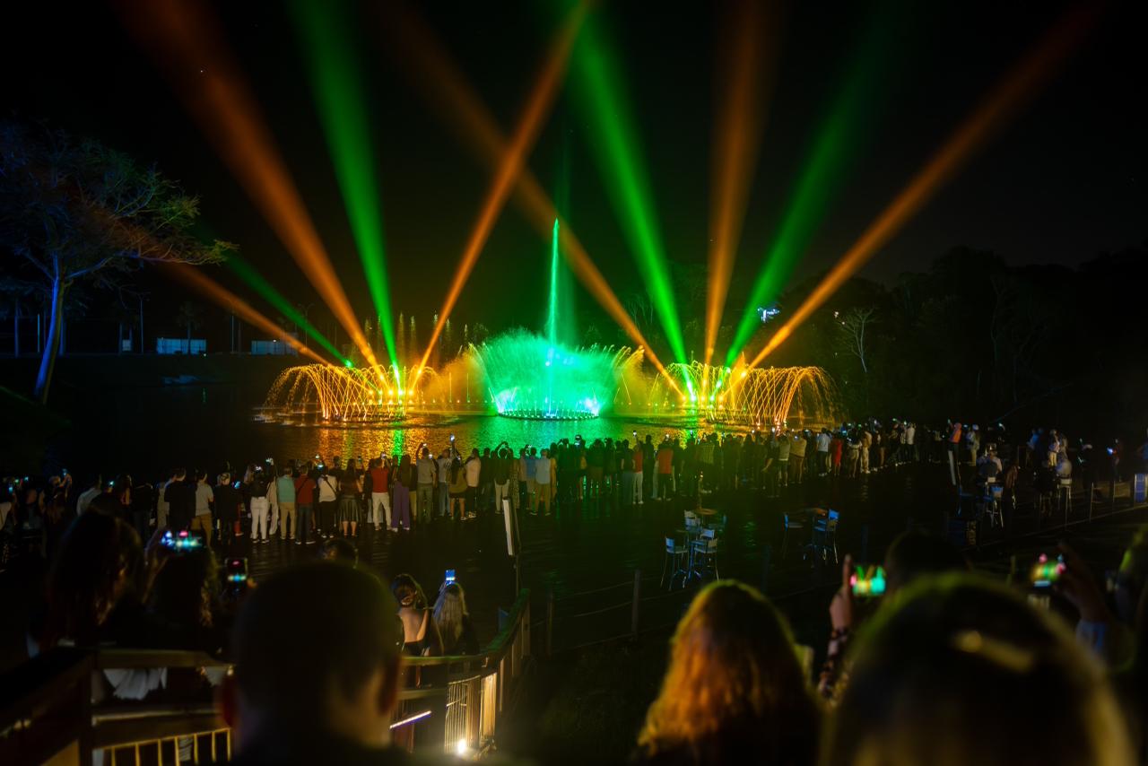 Wonder Park Foz oferece Show das Águas gratuito para moradores de Foz do Iguaçu